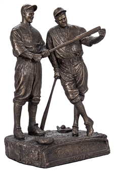 Babe Ruth and Lou Gehrig Bronze Statue